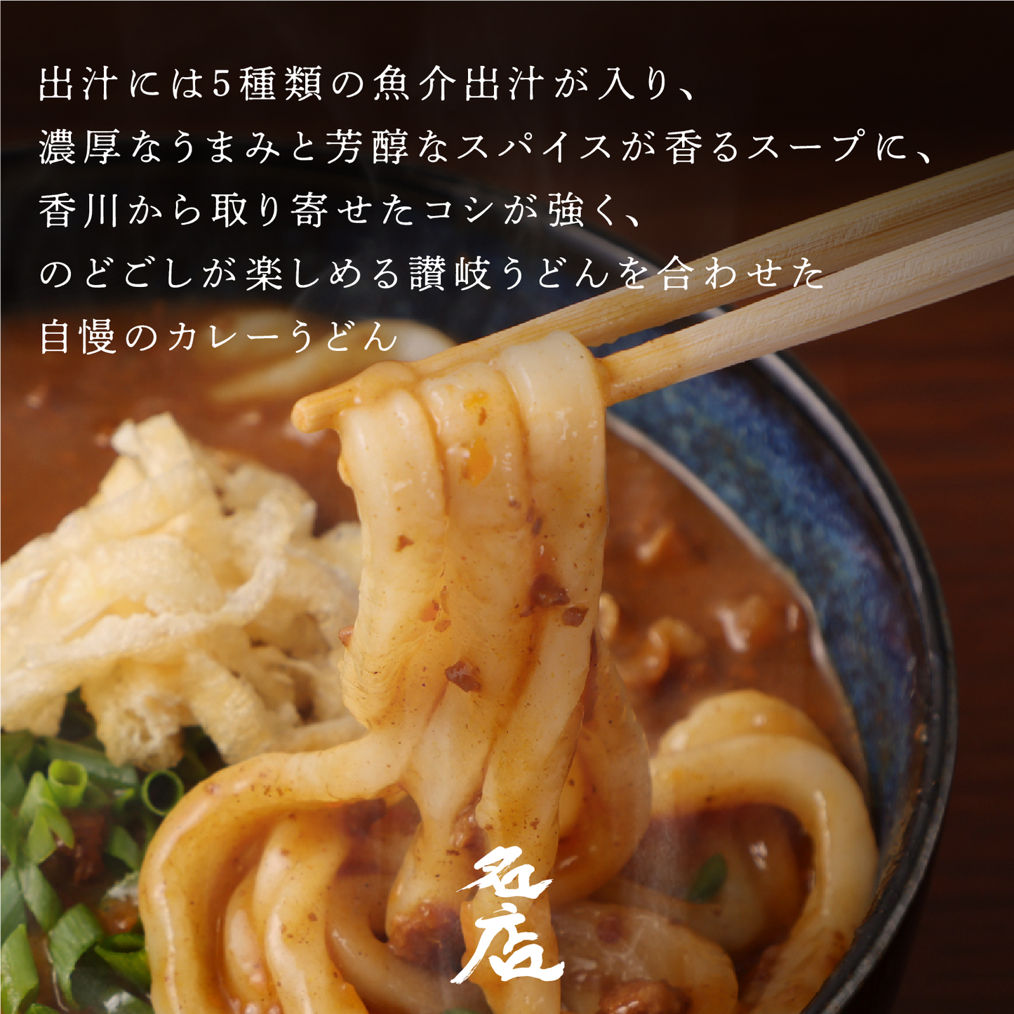 《販売終了》【誇味山】肉々カレーうどん 4人前